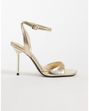 ASOS Nemi Barely There Heeled Sandals - White