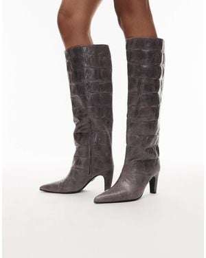 Bronx Low-jadey Knee Boots - Black