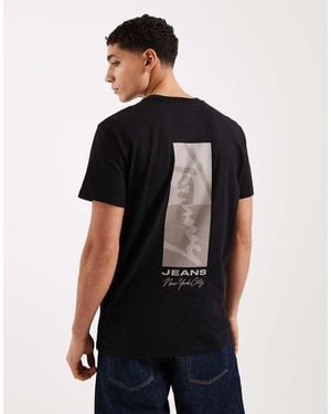 Tommy Hilfiger Sign Block T-shirt - Black