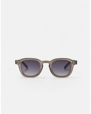 Pull&Bear – kunstharz-sonnenbrille - Braun