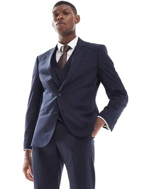 ASOS Skinny Suit Jacket - Blue