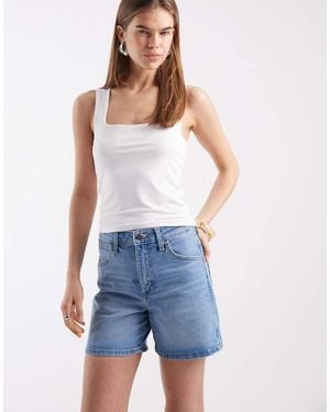 Wrangler Cowboy 5inch Denim Shorts - Blue