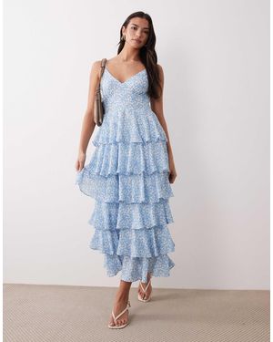 Pretty Lavish – midaxi-kleid - Blau