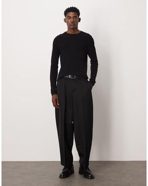 ASOS Smart Extreme Tapered Trousers - Black