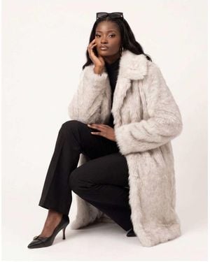 Harry Brown Delphine Long Fur Coat - Natural
