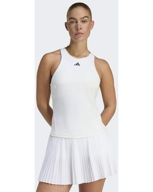 adidas Originals Tennis Climacool Y-Tank - White