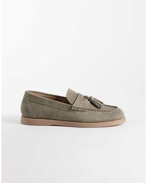 ASOS Tassel Loafers - Green