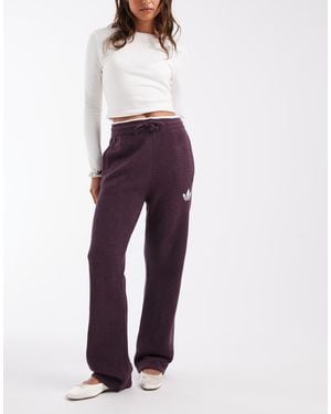 adidas Originals Knitted Track Trousers - Purple