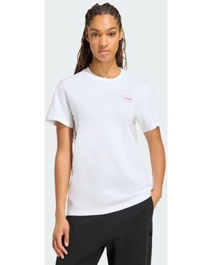 adidas Originals Travel Loose Graphic T-shirt - White