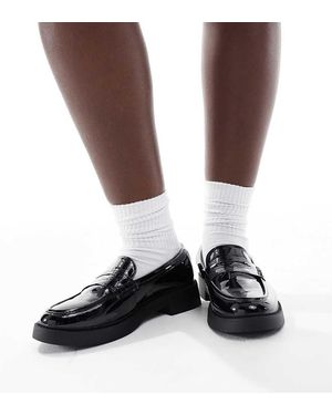 Yours Patent Loafers - Brown