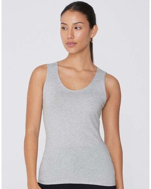 Tezenis Camisole With Wide Straps - Grey