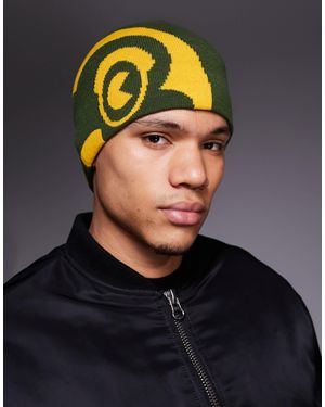 ICECREAM Bonnet avec smiley - et jaune - Noir