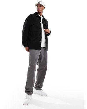 Jack & Jones Camicia Giacca Oversize Nera - Nero