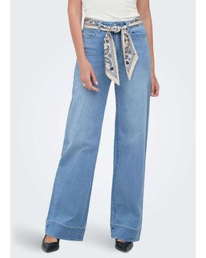 ONLY Wide-Fit Jeans - Blue