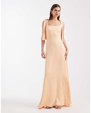 Maids To Measure – bridesmaid – maxikleid - Natur