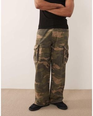 Hollister baggy Cargo Trousers - Green