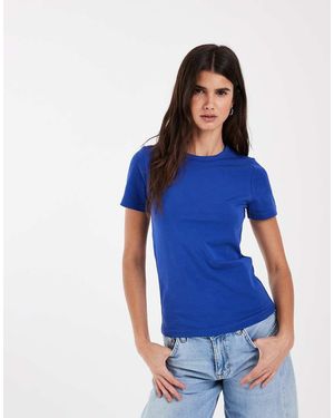 JJXX Camiseta Entallada En Azul Cobalto-Azul Marino
