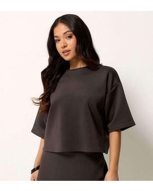 PixieGirl Petite Boxy T-Shirt - Black