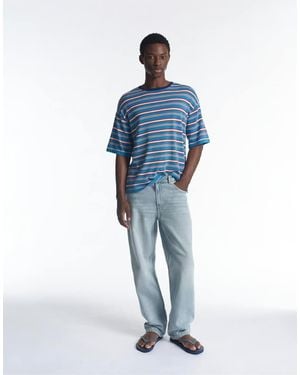 Pull&Bear T-Shirt - Blu