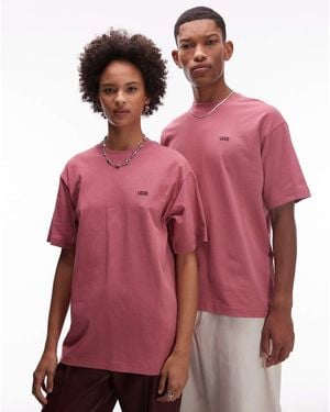 Vans Left Chest - Rosso
