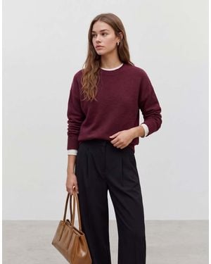Vero Moda Soft O-neck Jumper - Purple