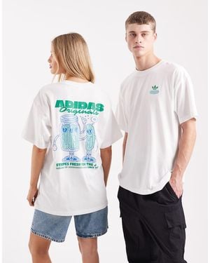 adidas Originals Pickle Graphic T-shirt - White