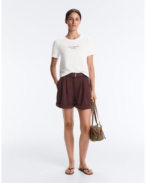 Oysho Pantaloncini - Bianco