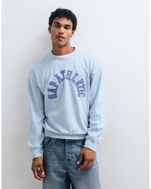 Gap Athletic Logo Crew Neck Jumper - Blue