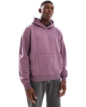 Hollister – lässiger kapuzenpullover - Lila