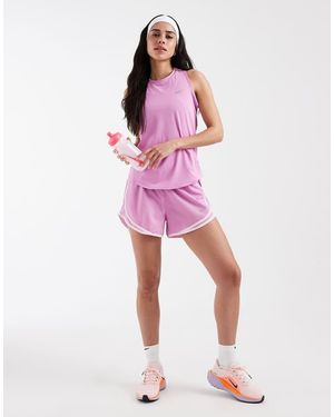Nike Tempo Dri-Fit Mid Rise 3 Inch Shorts - Pink