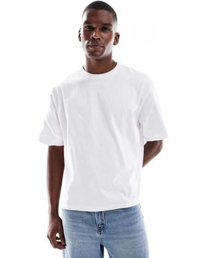 Jack & Jones Oversize Cropped T-Shirt - White