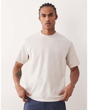 Jack & Jones Waffle T-shirt - White