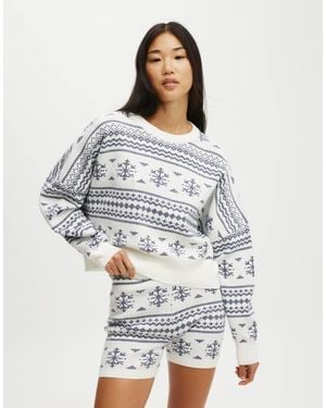 Cotton On Cotton On Novelty Knitted Jumper - White