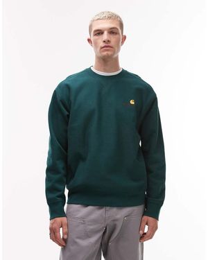 Carhartt American Script Sweatshirt - Green