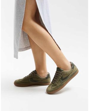 Bershka Retro Trainers - Green