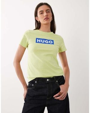 HUGO Classic Box Logo T-shirt - Green