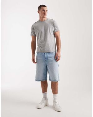 Cotton On Super Baggy Jort - Blue