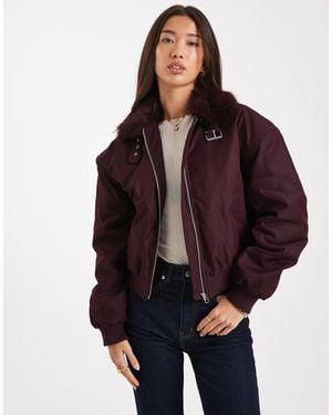 Cotton On Astro Collared Bomber Jacket