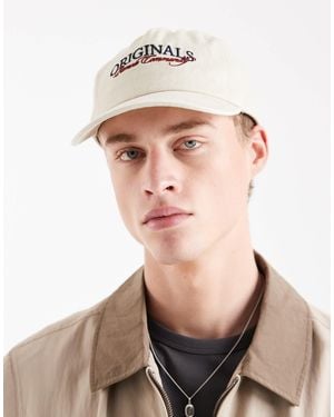 Jack & Jones Originals Logo Cap - Natural