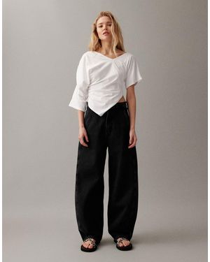 ARKET Endive Barrel Fit Jeans - Natural