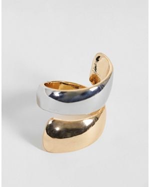 ASOS Statement Ring - White