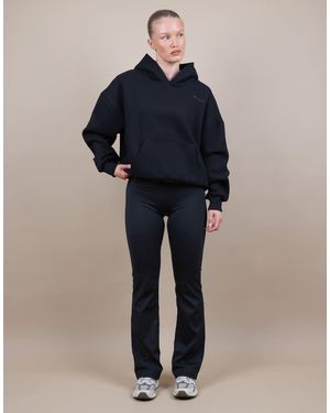 SIMMI Oversized Drop Shoulder Hoodie - Blue