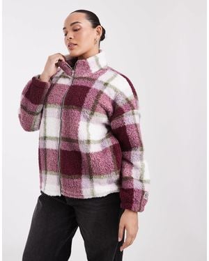 Noisy May Fleece mit reißverschluss - Rot