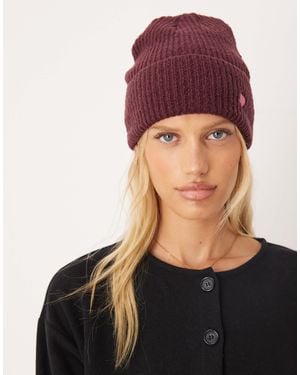 Accessorize Heart Beanie - Red