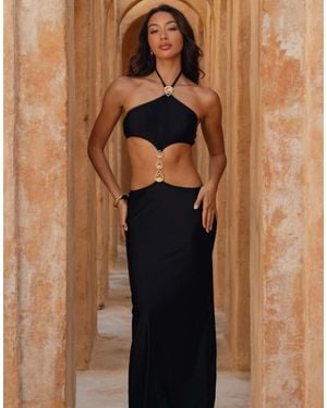 Moda Minx Kamila Maxi Dress - Blue