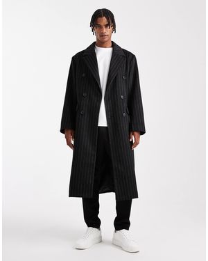 ASOS – longline-mantel - Schwarz