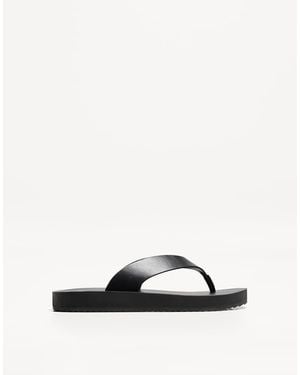 Bershka Strappy Sandals - Black