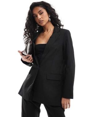 Vero Moda Mix And Match Slim Tailored Blazer - Black