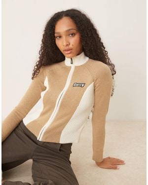 Roxy – chloe kim – pulloverjacke - Natur