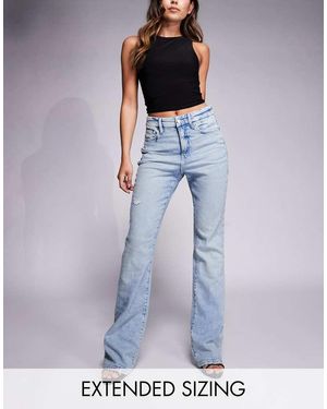 GOOD AMERICAN Good Classic Bootcut Jeans - Blue
